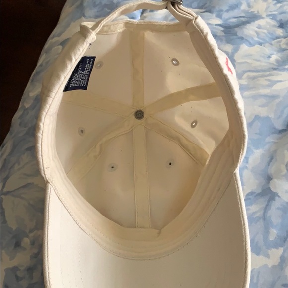 Off white colored destroyed hat - Picture 6 of 7